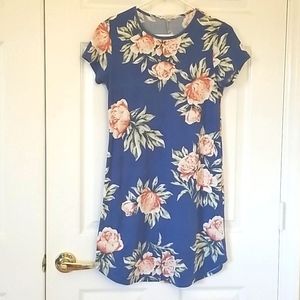 Floral mini dress